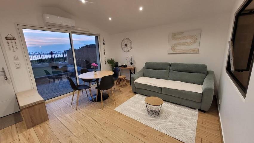 Location de vacances pour 4 personnes, avec vue et jardin dans Mindin - 2