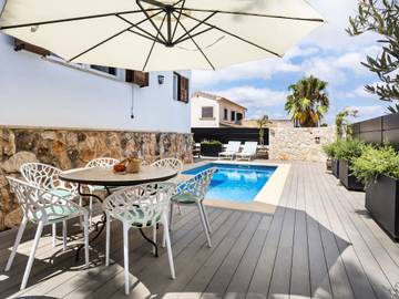 Chalet in Cala Santanyí, Santanyí für 6 