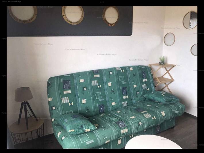 Gîte pour 2 personnes, avec balcon et piscine dans Narbonne Plage - 4