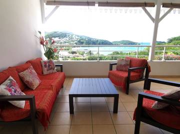 Gîte pour 4 personnes, avec terrasse dans Anse à l'Ane