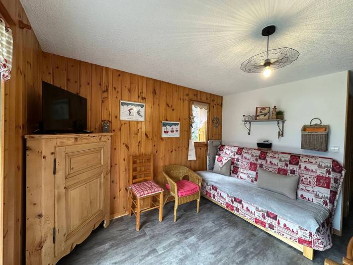 Gîte pour 6 personnes, avec balcon dans Station de Morillon - 2