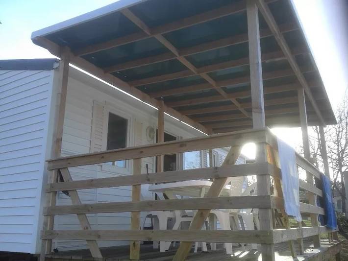 Mobil home pour 5 personnes, avec bassin pour enfant à Reilhaguet - 3