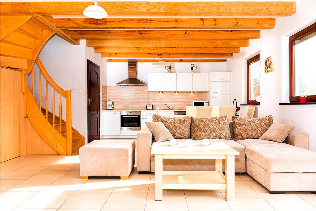 Pl 055.001 - Ferienhaus Zubry Nr. 9 in Sarbinowo, Powiat de Koszalin