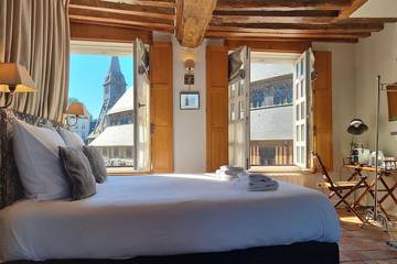 Appartement De Vacances pour 2 Personnes dans Honfleur, Côte de Grâce, Photo 3