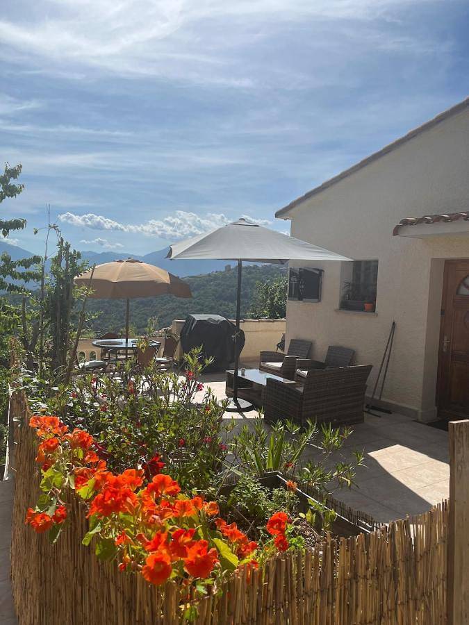 Location de vacances pour 4 personnes, avec balcon et vue dans Pietraserena