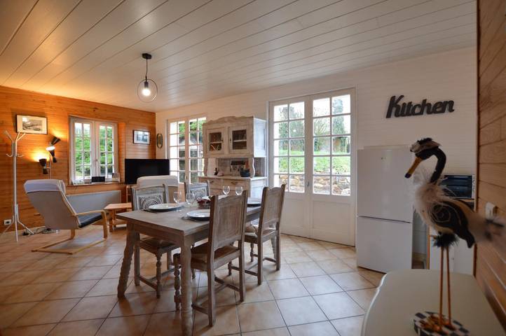 Gîte pour 4 personnes, avec jardin, animaux acceptés à Saint-Pern