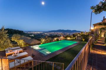 Villa für 6 Personen, mit Garten in Lucca