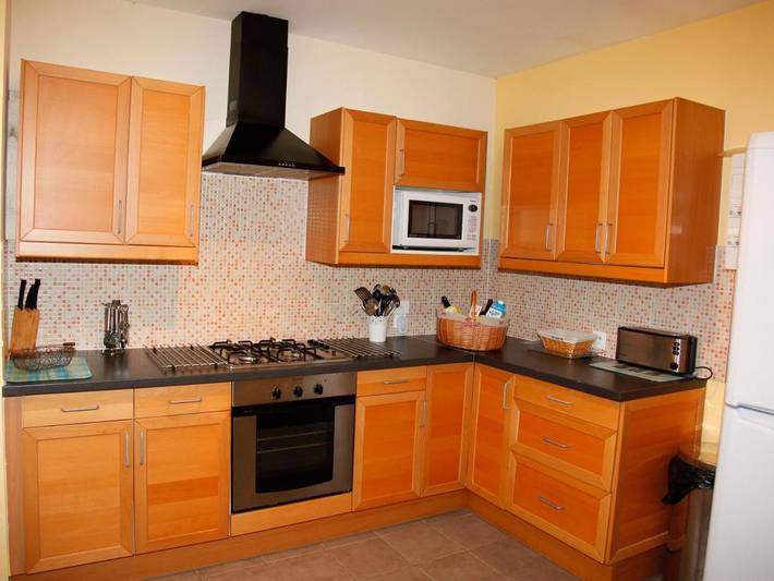 Maison de vacances pour 8 personnes, avec vue et jardin