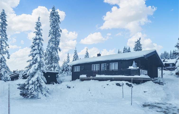 Ferienhaus für 6 Personen mit Terrasse in Lillehammer