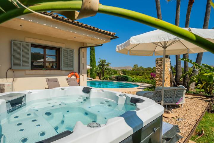 Villa für 10 Personen, mit Garten und Whirlpool sowie Pool und Sauna in Alcúdia - 2