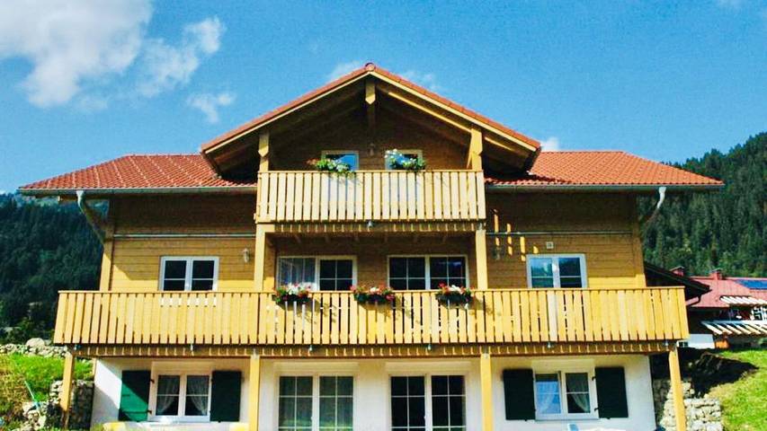 Vakantiewoning voor 4 personen, met tuin in Balderschwang