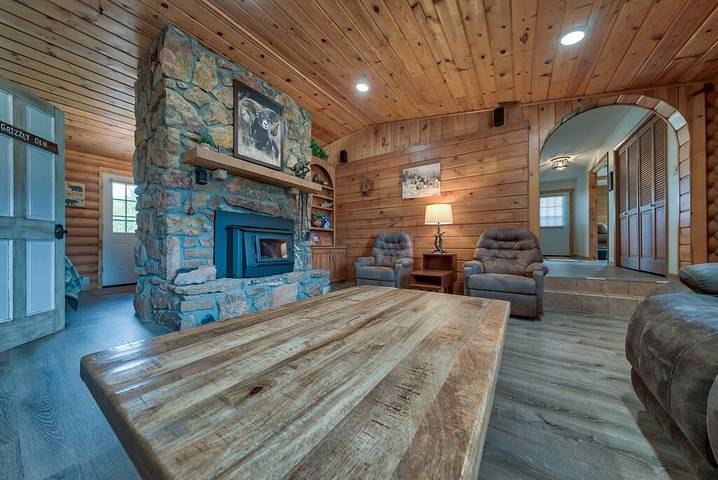 Location de vacances pour 10 personnes, avec terrasse à Wapiti - 3