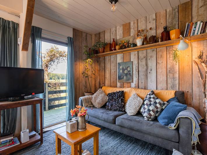 Ferienhaus für 2 Personen, mit Balkon und Terrasse sowie Garten und Ausblick in Südholland