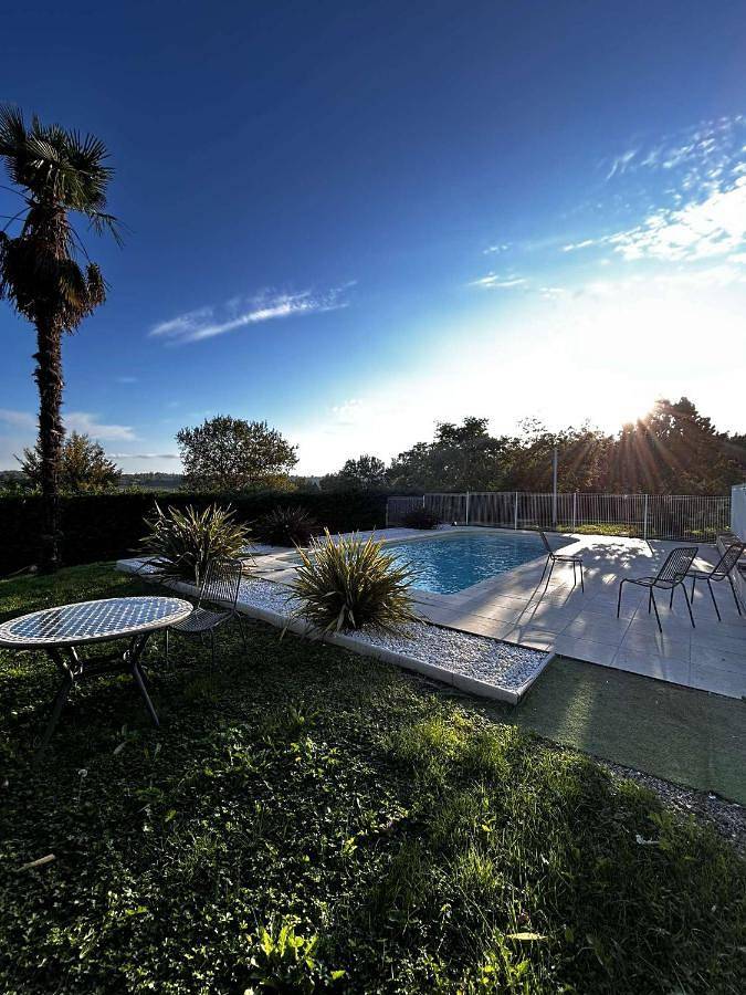 Maison de vacances pour 12 personnes, avec terrasse et piscine