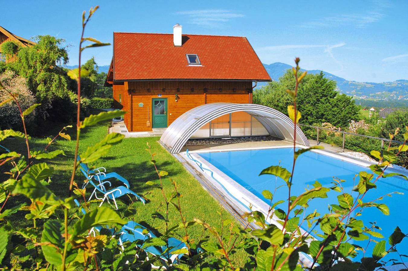 Blockhaus in Schlierbach nahe Loipen in Schlierbach, Steyr-Kirchdorf