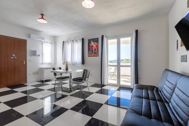 Appartement 'Vintage Village- Années 50' avec vue montagne, Wi-Fi et climatisation in Alghero, Province de Sassari