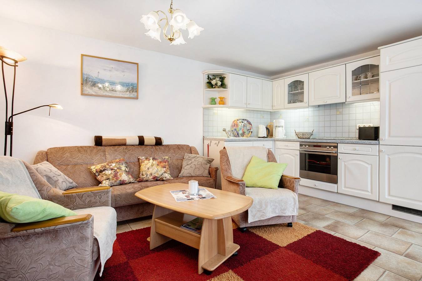 Ganze Wohnung, Ferienwohnung Zinnowitz - Caeser" mit privater Terrasse, Gemeinschaftsgarten und Wlan in Zinnowitz, Usedomer Norden