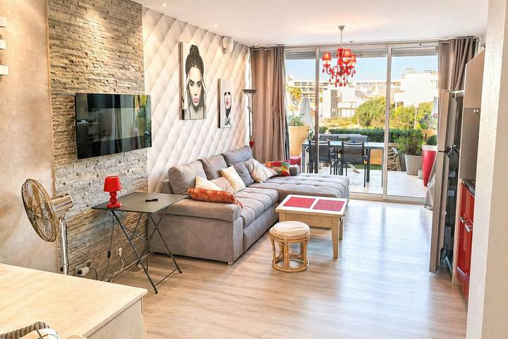 Studio pour 2 personnes, avec terrasse