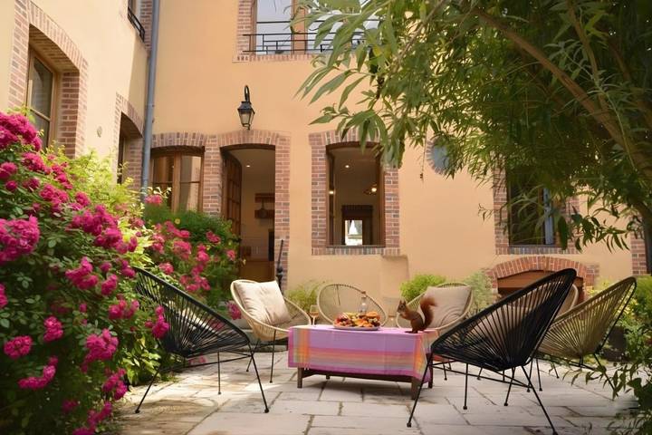 Maison de vacances pour 8 personnes, avec jardin et vue