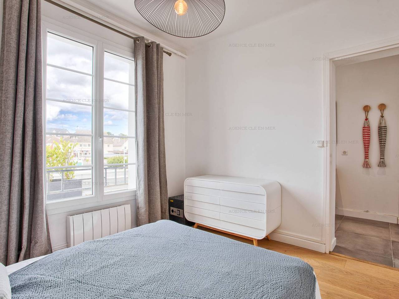 Ganze Wohnung, Apartment mit Terrasse im Küstenzentrum - 4 Pers. in Merville-Franceville-Plage, Caen und Umgebung