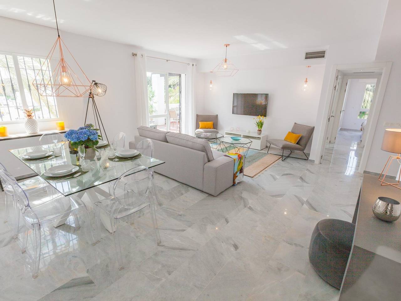 Entire holiday apartment, Recently Refurbished, Spacious Duplex Nestled In The Golf Valley in Nueva Andalucia Golf Valley, Marbella