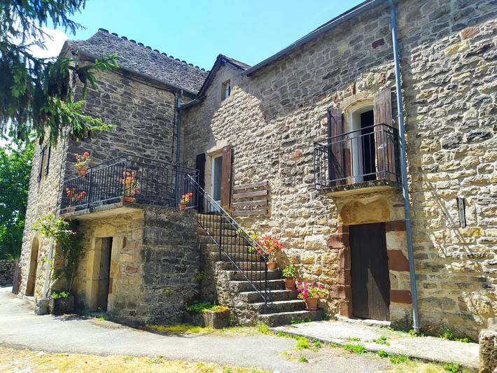 Gîte pour 4 personnes, avec Balcon et Terrasse ainsi que Jardin et Vue à Le Recoux