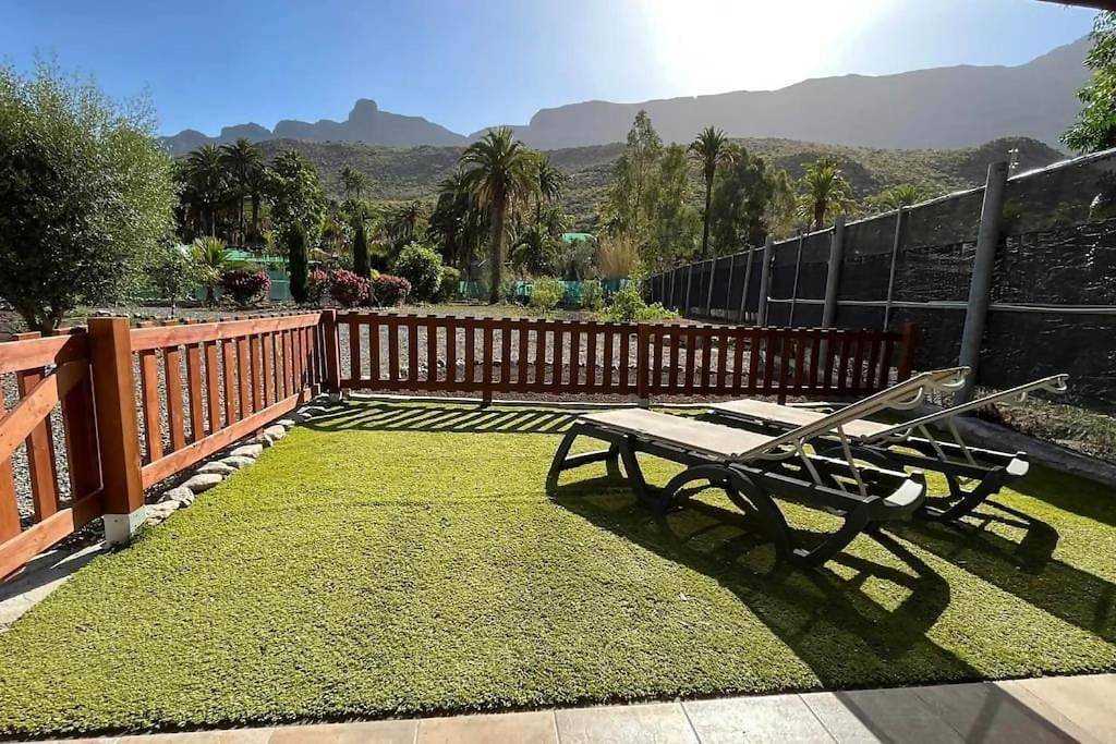 Estudio entero, Estudio para 2 personas con jardín in Fataga, San Bartolomé de Tirajana
