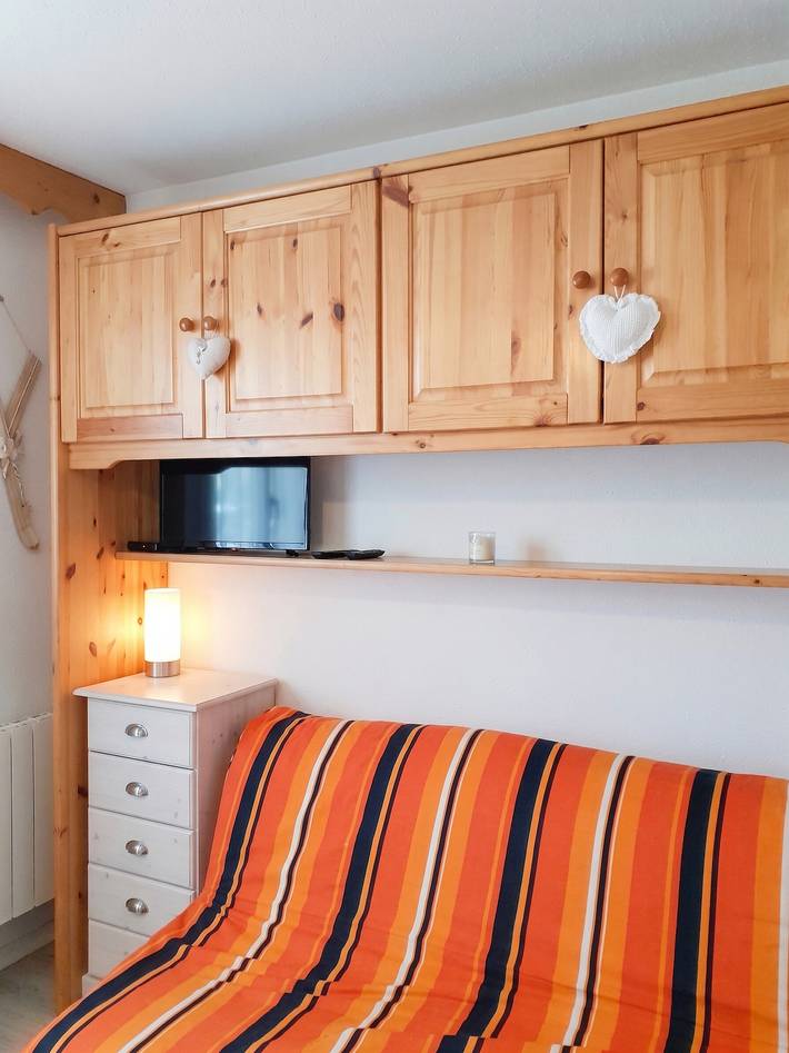 Estudio entero, Estudio cómodo en Allos 20 m² con vistas a la montaña in Allos, Región de Castellane