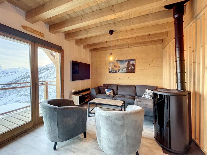 Maison de vacances pour 12 personnes, avec Balcon en Savoie