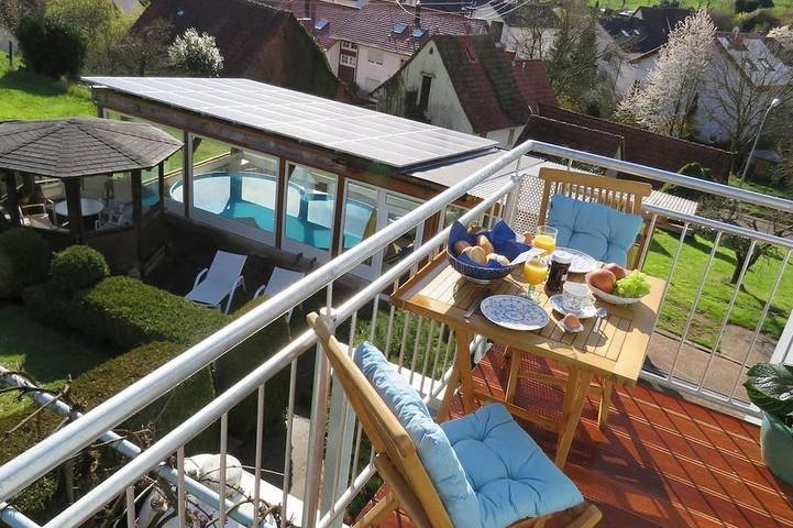 Ferienwohnung für 2 Personen, mit Garten und Balkon - 1