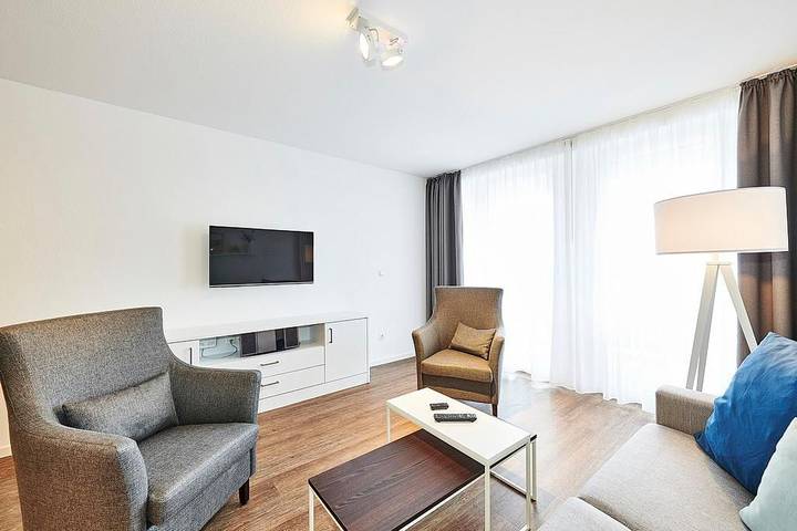 Ferienwohnung für 4 Personen, mit Kinderpool und Balkon sowie Sauna in Bensersiel - 2
