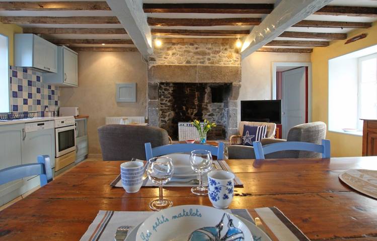 Gîte pour 4 personnes, avec terrasse et jardin à Blainville-sur-Mer - 4