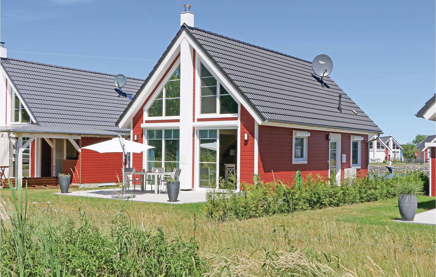 Gemütliche Wohnung mit Parkplatz, Garten, Terrasse & WiFi 900m zur Trattoria Punto Uno in Zerpenschleuse, Wandlitz