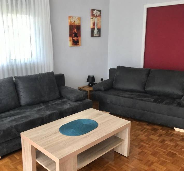 Appartement de vacances pour 5 personnes, avec jardin et vue
