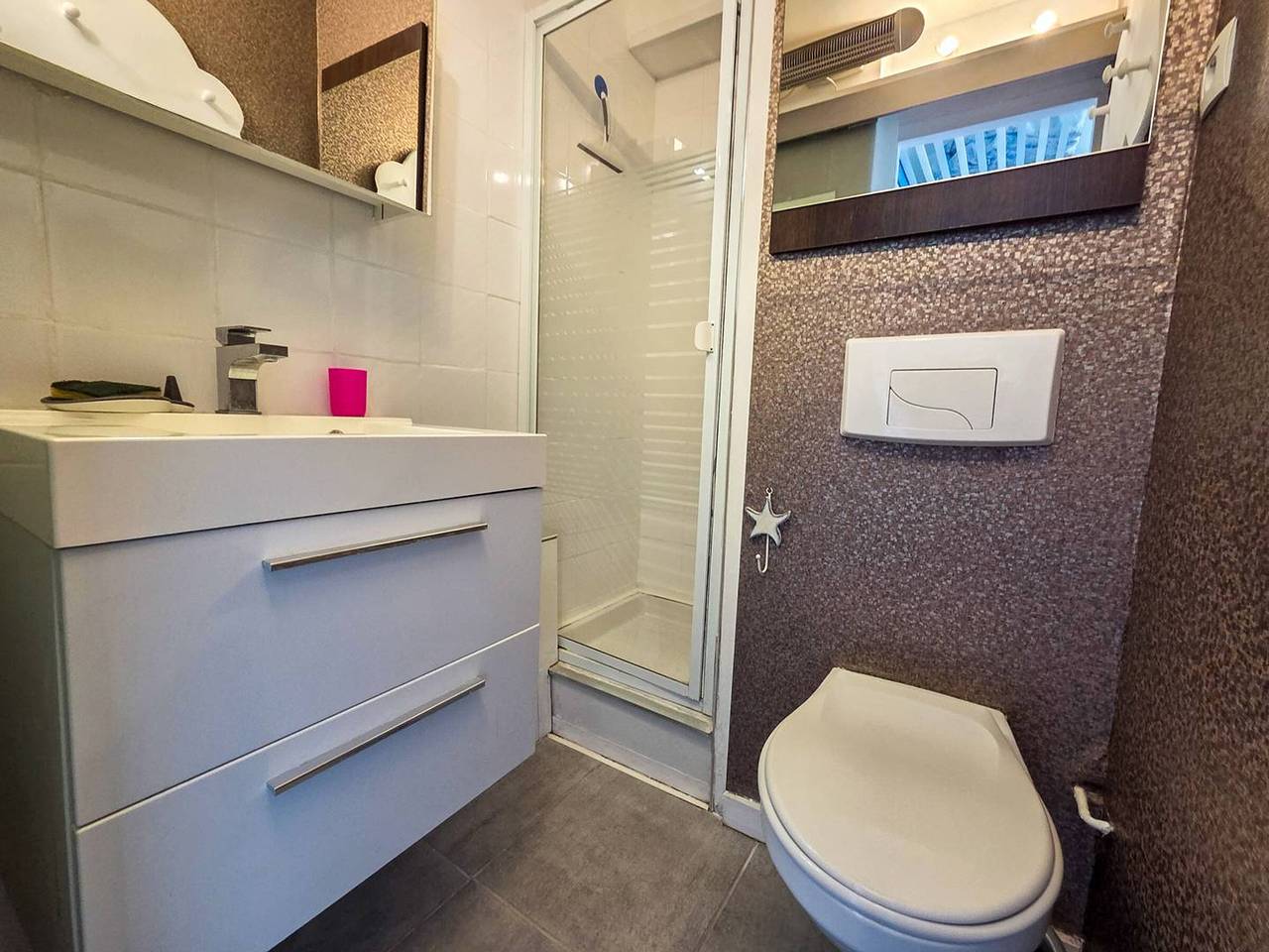 Estudio entero, Estudio con parking - 2 pers. vistas Sète in Cap d'Agde, Agde