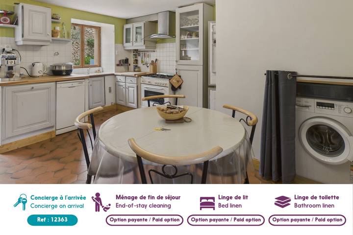 Location de vacances pour 6 personnes, avec jardin à Valojoulx - 4