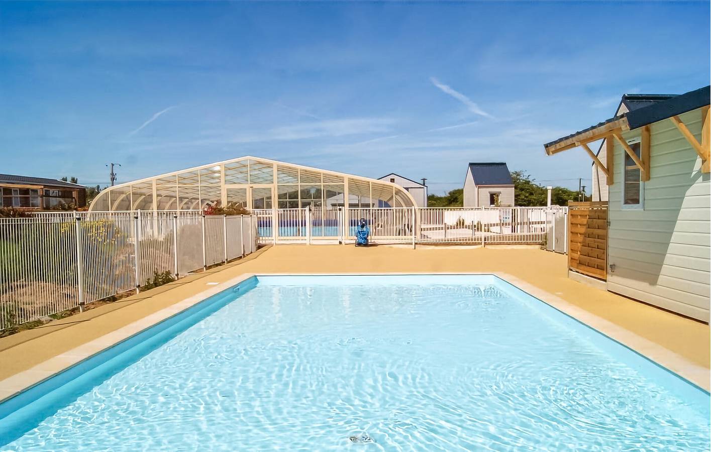 Beachside Mobile Home with WiFi, TV, Parking & Garden in Saint-Benoît-de-l'Aure, Bayeux region