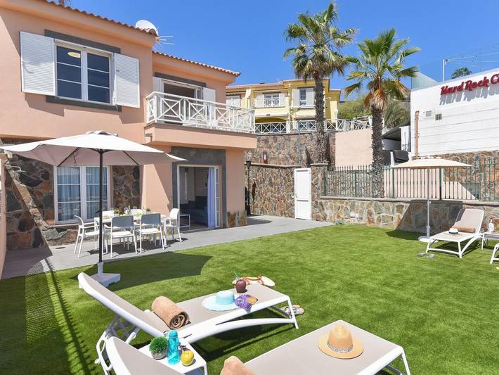 Ferienhaus mit Meerblick für 4 Personen, mit Balkon und Garten in Playa del Inglés - 3
