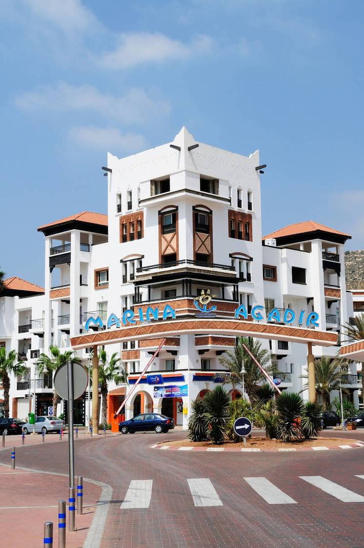 Appartement de vacances pour 2 personnes, avec jardin à Agadir