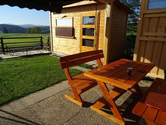 Ferienhaus für 5 Personen, mit Terrasse und Garten in Zandt