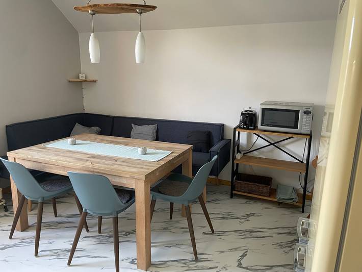 Ferienwohnung für 9 Personen, mit Garten