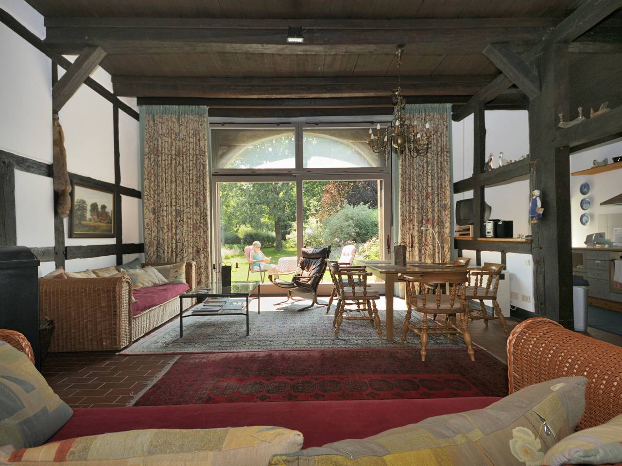 Ganze Wohnung, Apartment 'Deelen' mit privater Terrasse, Gemeinschaftsgarten und Wlan in Trebel, Landkreis Lüchow-Dannenberg