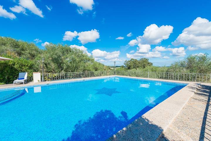 Villa "Son Perxa" mit Pool und Garten in Petra (Mallorca), Mallorca Inselmitte