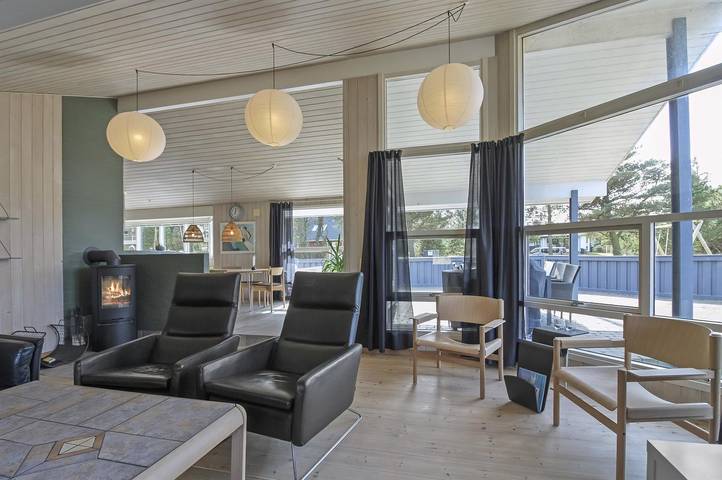 Ferienhaus für 8 Personen, mit Whirlpool und Terrasse sowie Sauna, mit Haustier an der Westküste Dänemarks - 4