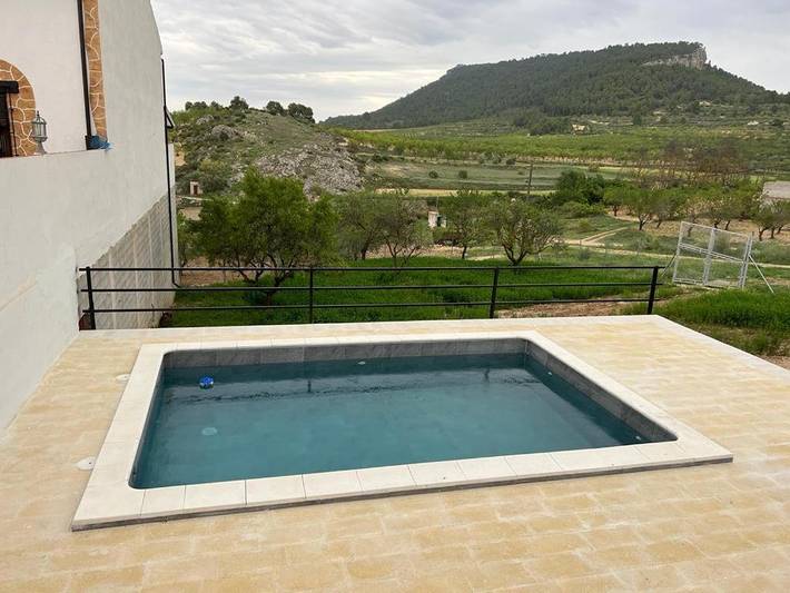 Casa rural para 6 personas, con vistas y piscina además de jardín y balcón en Sierra de Alcaraz - 2