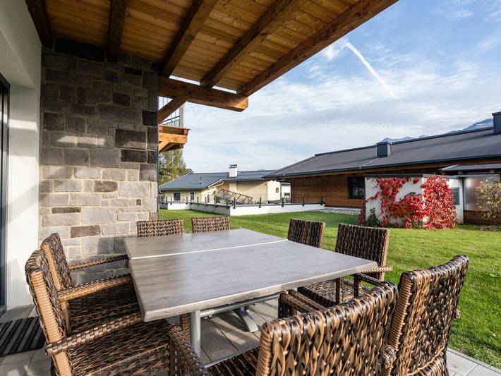 Ferienwohnung für 8 Personen, mit Terrasse und Garten sowie Sauna in Piesendorf - 3