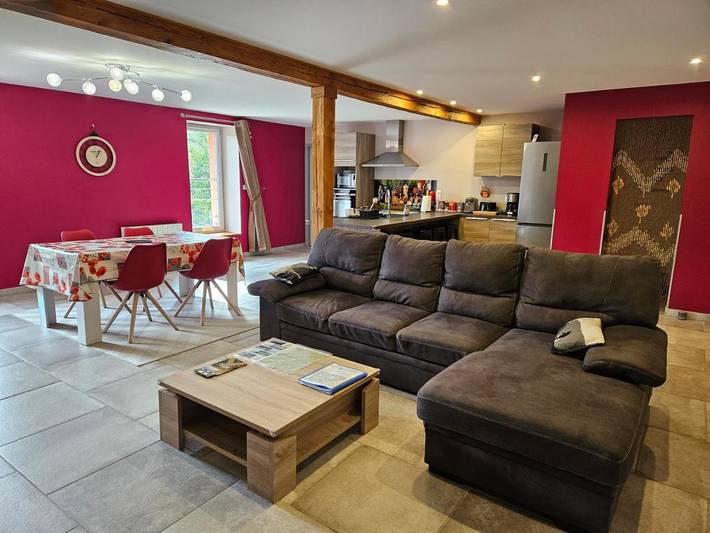 Appartement de vacances pour 6 personnes, avec jardin et vue