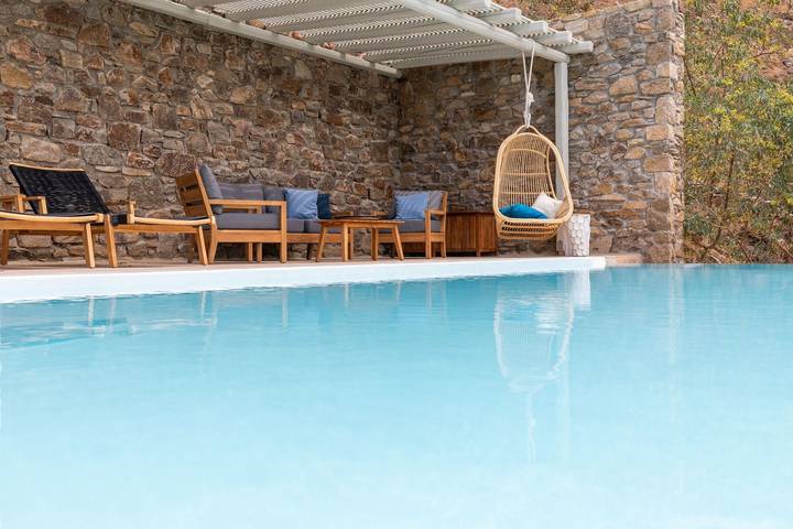 Villa für 6 Personen, mit Garten und Pool, kinderfreundlich auf Mykonos - 4