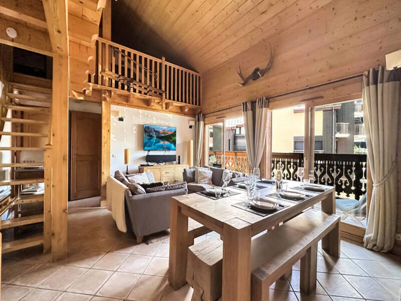 Ganze Wohnung, Apartment in Les Carroz in der Nähe der Skibushaltestelle in Les Carroz, Arâches-la-Frasse