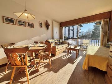 Gîte pour 3 personnes, avec balcon et piscine, animaux acceptés à Notre-Dame-de-Bellecombe